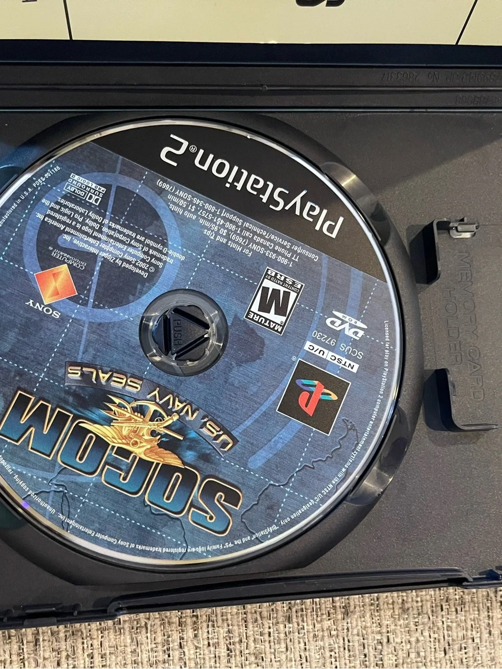 Sony SOCOM: U.S. Navy SEALs PS2 Game